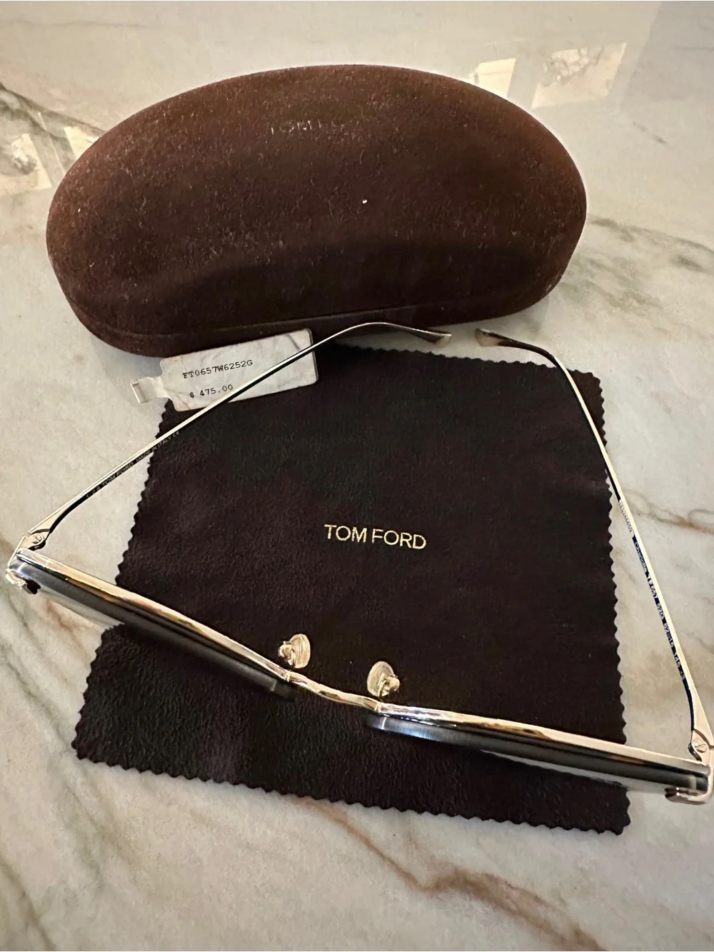 Tom Ford Women's Round Sunglasses with Brown Gradient Lenses